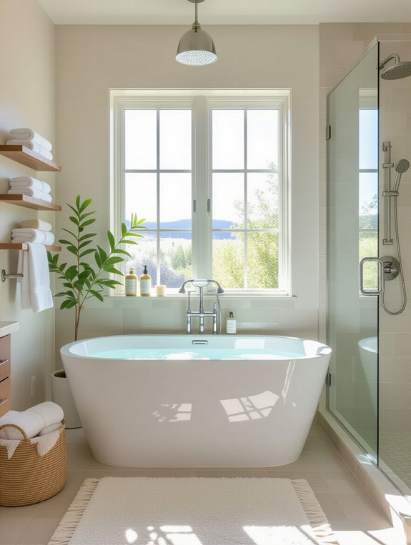customizable shower ambiance elements