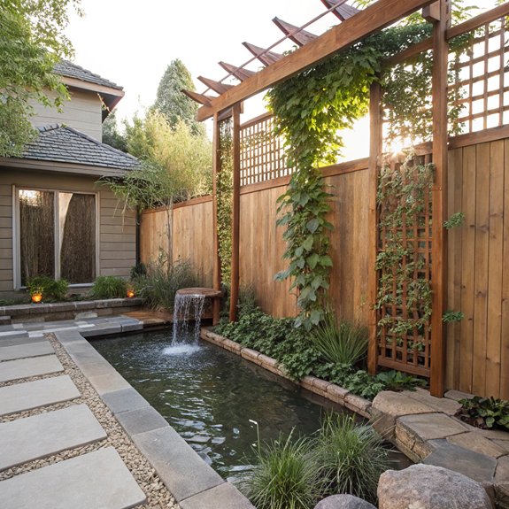 decorative outdoor water elements