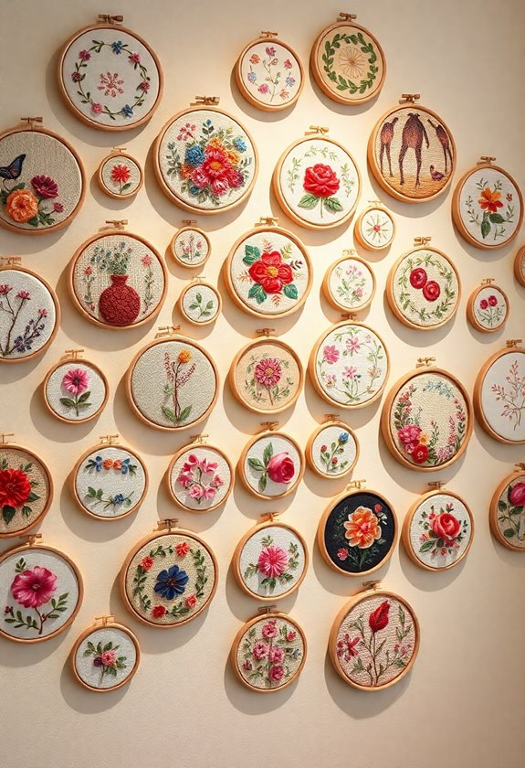 decorative stitching artistry hoops