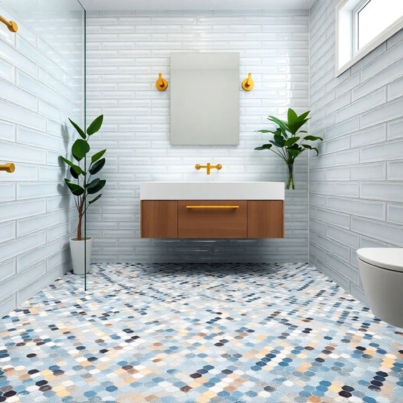 distinctive mosaic designs