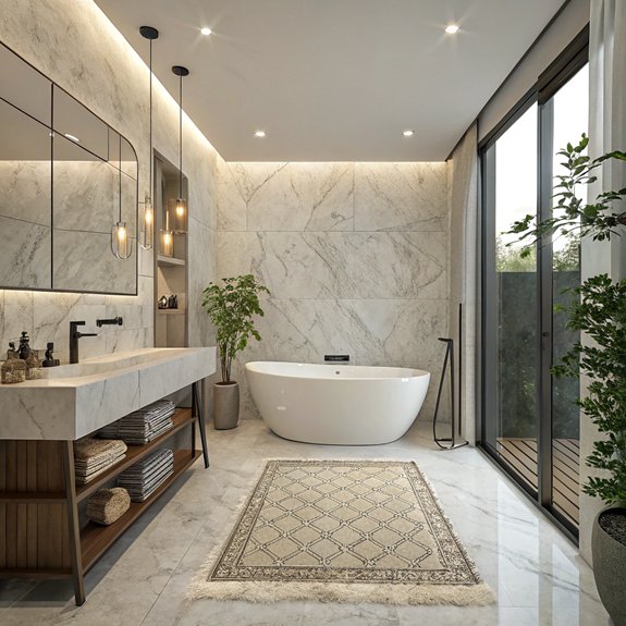 diverse patterns and materials
