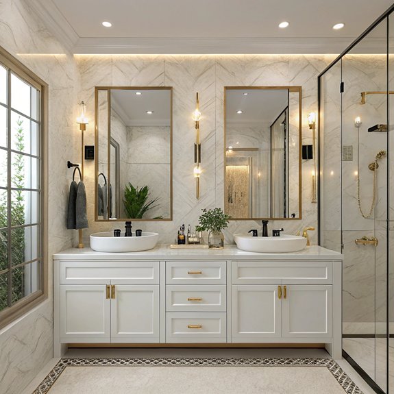 dual sink bathroom options