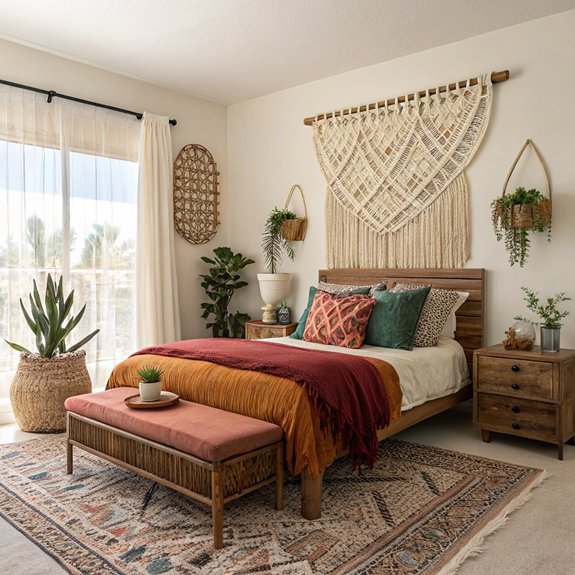 eclectic bohemian decor elements