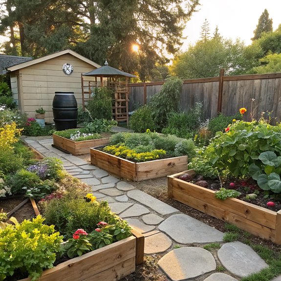 eco friendly garden design techniques