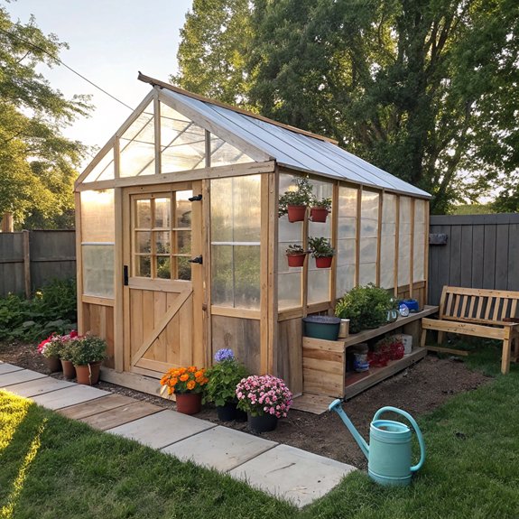 eco friendly gardening structure