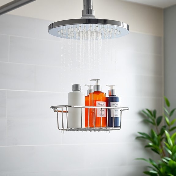 efficient bathroom organization solution