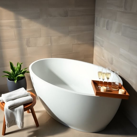 elegant standalone bathing solutions