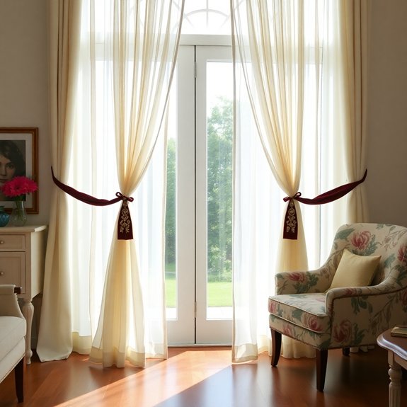 elegant window treatment accessories