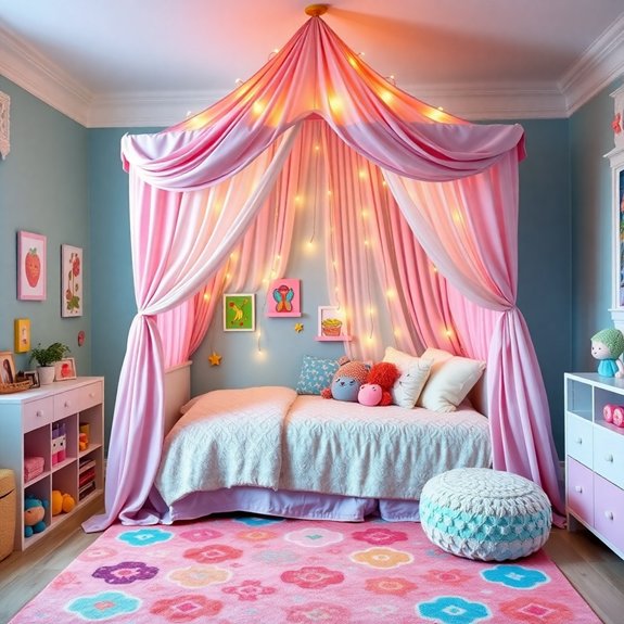 enchanted dreamy sleeping spaces