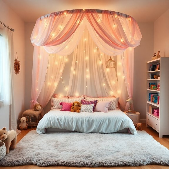 enchanting dreamy sleep space