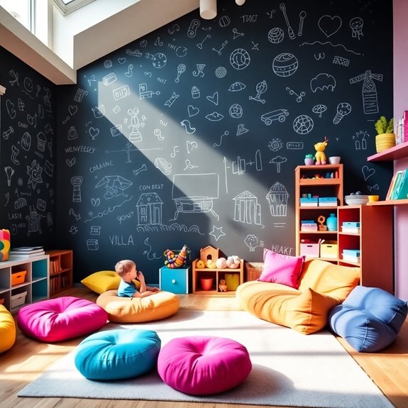 engaging educational wall design