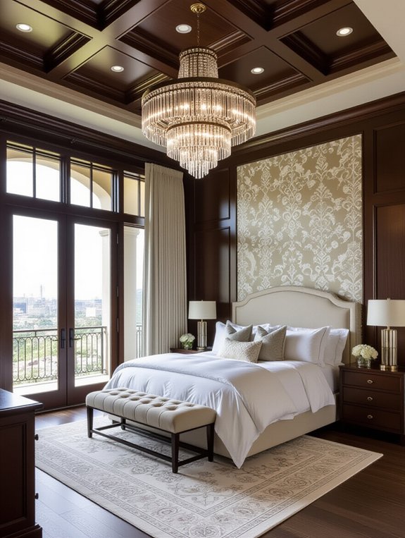 enhance bedroom with lighting