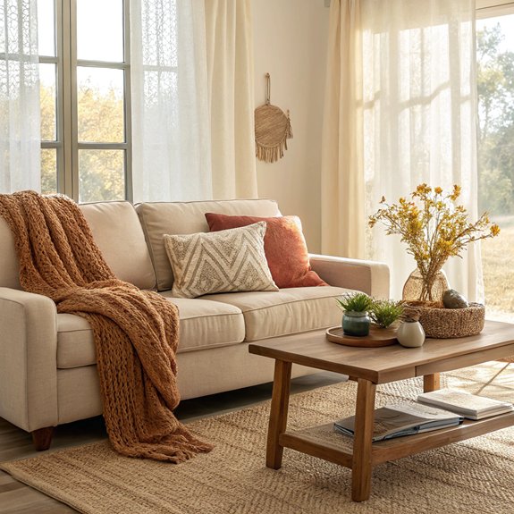 enhance decor with pillows