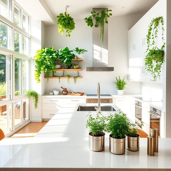 enhance home with greenery