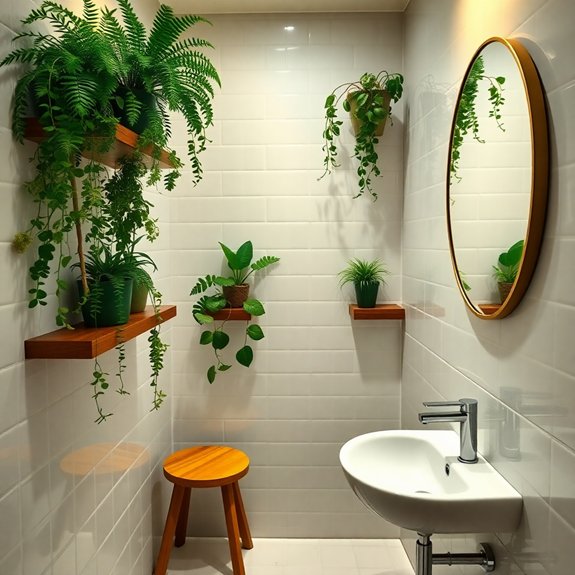 enhance space with plants