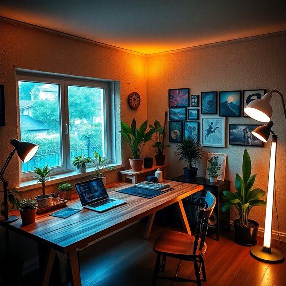 enhance visibility with illumination