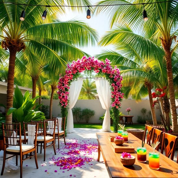 exotic island getaway retreat