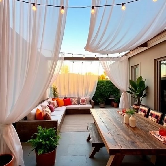 flexible outdoor living space