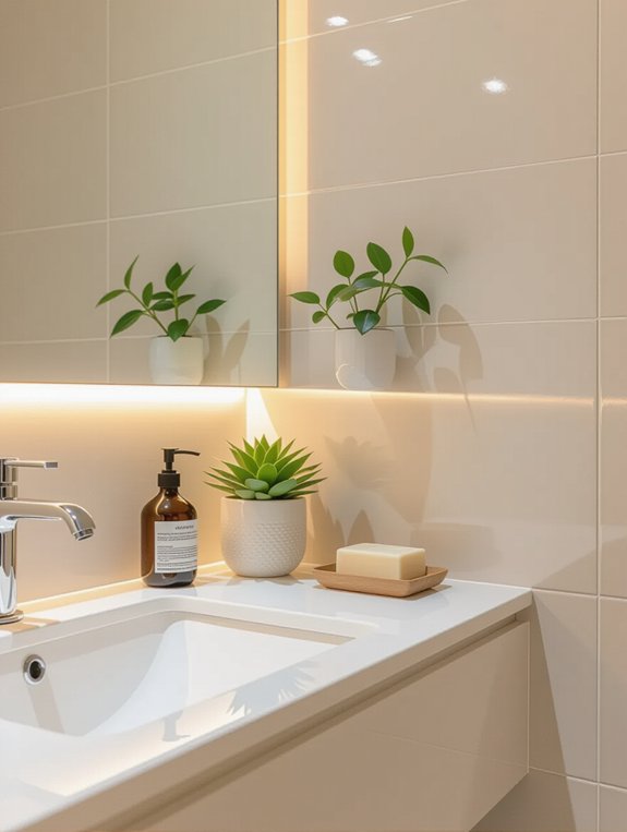 fold down counter convenience added