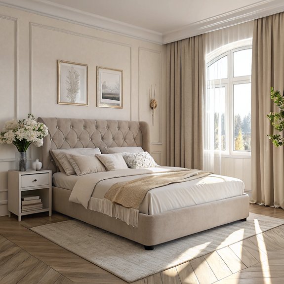 gentle earthy color palette