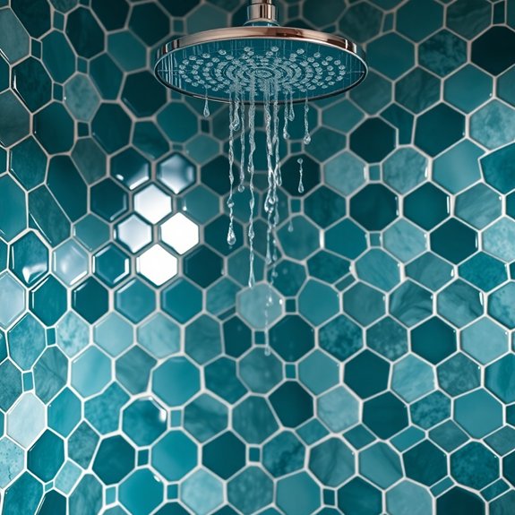 geometric hexagon tile patterns