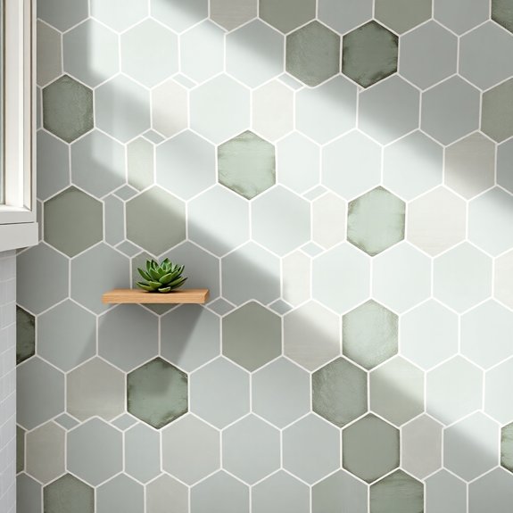 geometric hexagonal patterns
