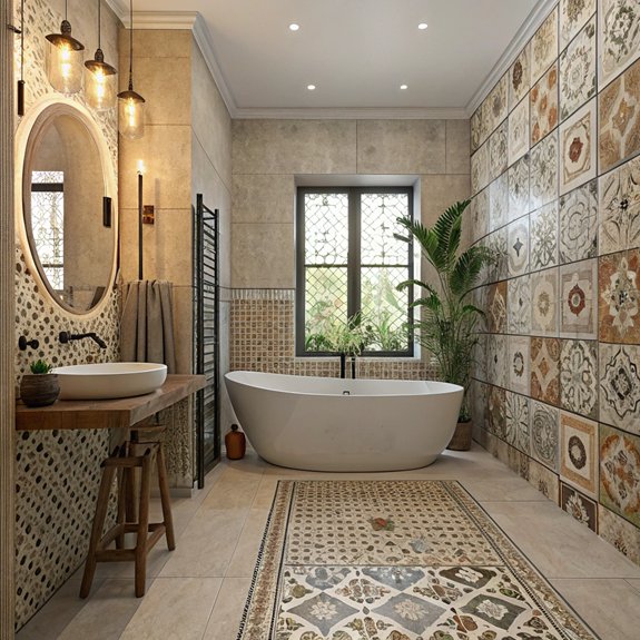 handcrafted ceramic tile designs