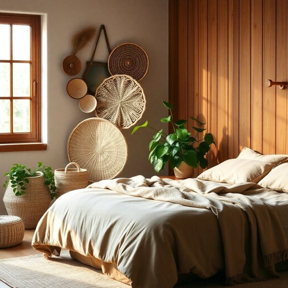 handcrafted storage woven baskets