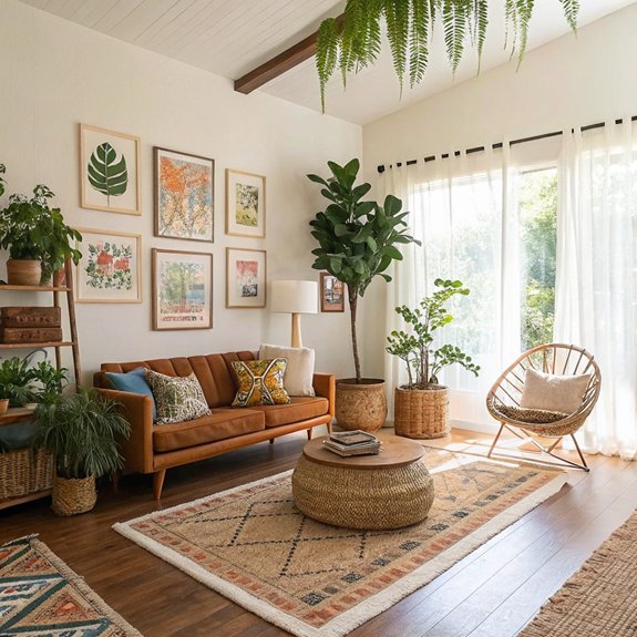 home decor with plants