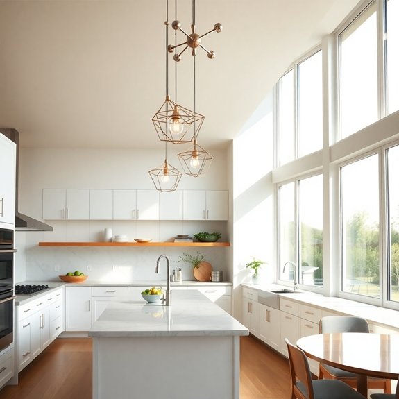 illuminating open concept spaces