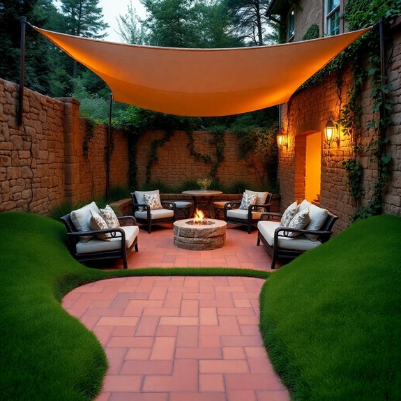 innovative sunken patio designs