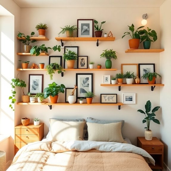 install shelves for show