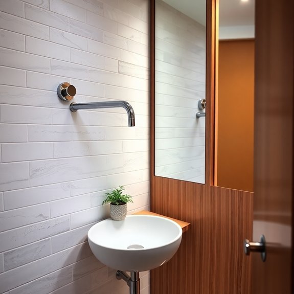 install wall mounted faucets