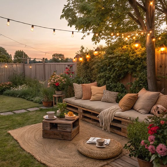 inviting al fresco space