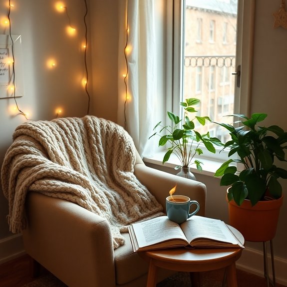 inviting book lover s corner