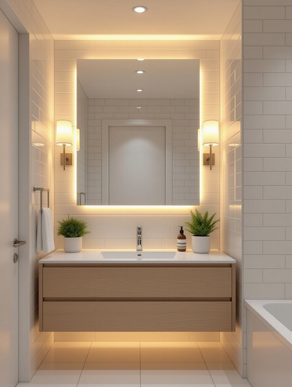 layered lighting for ambiance