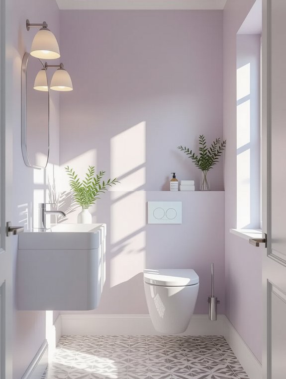 light colors enhance brightness