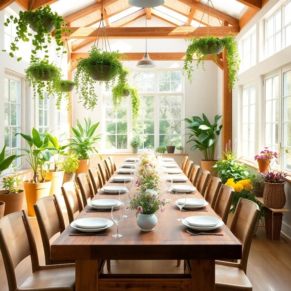 lush foliage and vegetation