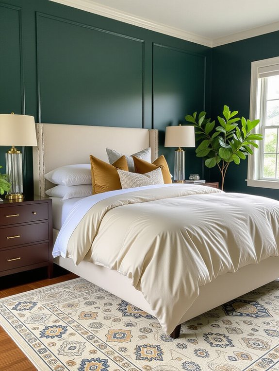 luxe bedroom color choices