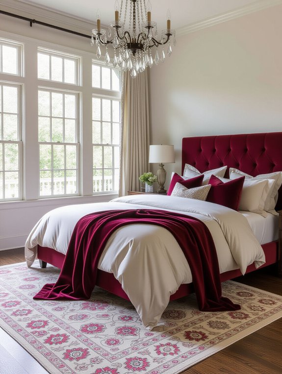 luxurious bedding enhances comfort