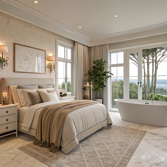 luxurious relaxation at home