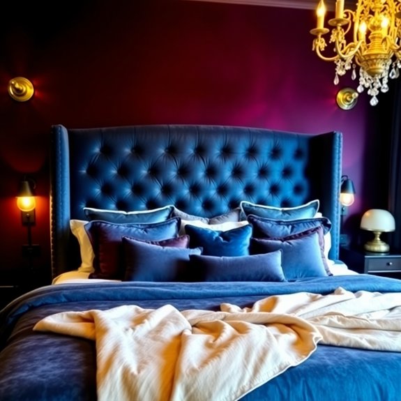 luxurious soft fabric seating