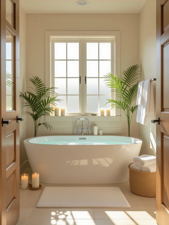 luxury heated bathroom floors