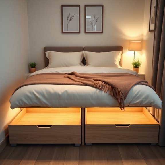 maximize space with storage