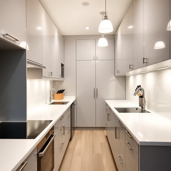 maximizing space in kitchens