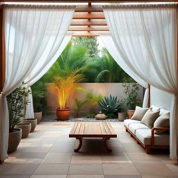 mindful peaceful meditation environment
