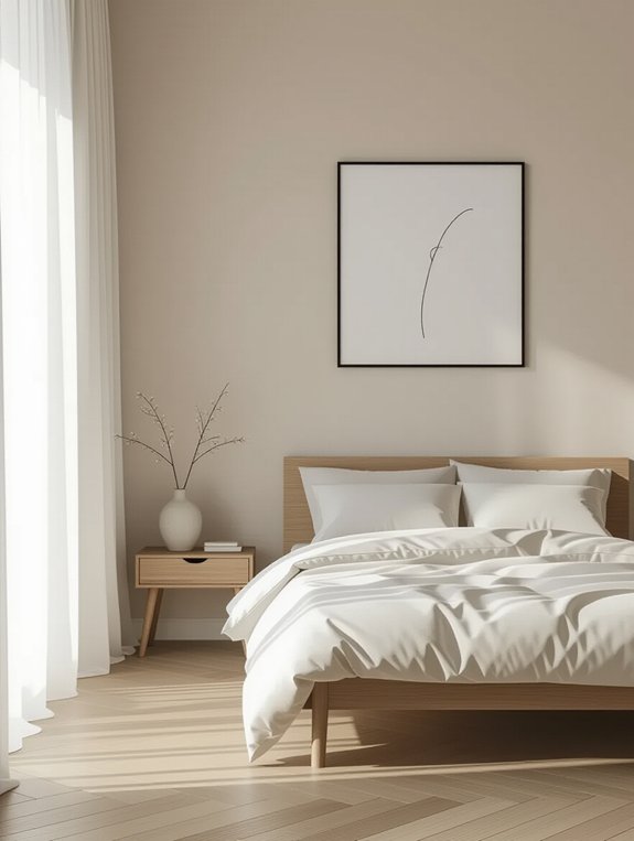 minimalist wall art selection