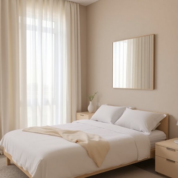minimalistic bedding approach