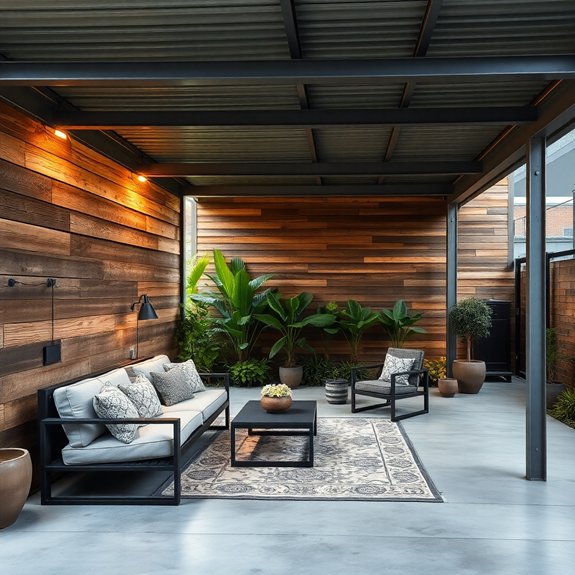 modern industrial design feature