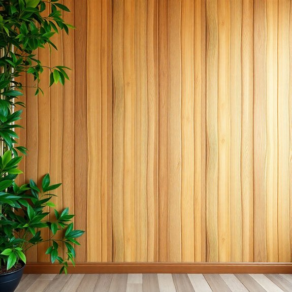 natural bamboo wall decor